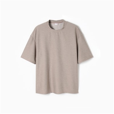 Футболка мужская MINAKU REGULAR: серая, размер 50