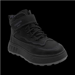 Ботинки зимние на меху А2442 черные