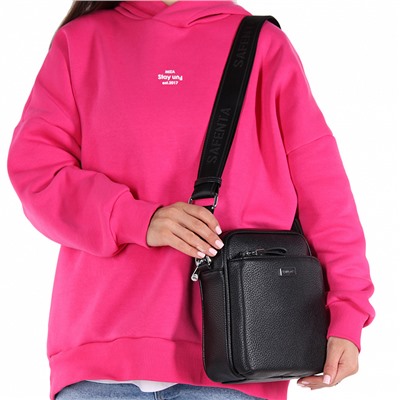 Сумка 270148 black Velina Fabbiana-Safenta