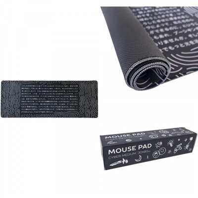 Коврик для мышки и клавиатуры 80х30 см "CYBER MEDIUM BE MINE" черный LXMSPCM-BM LOREX