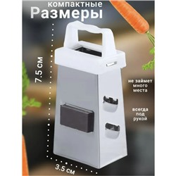 Тёрка мини на магните, цвет  ассорти