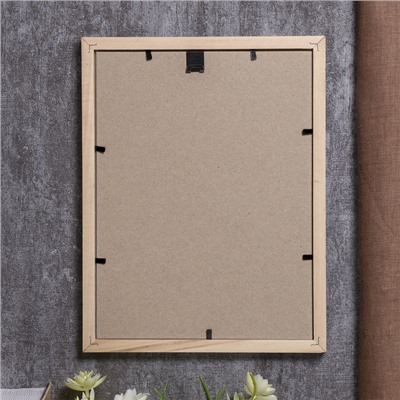 Фоторамка для фото 18×24 см Samoa, сосна, (пластиковый экран), серебро