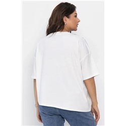 Блуза Малина (белая) Б13938-1М