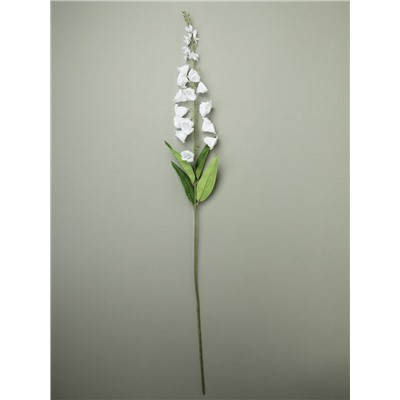 Цветок искусственный БЕЛЫЙ 96 см колокольчик / ZHQ-19 /уп 10/100/200/