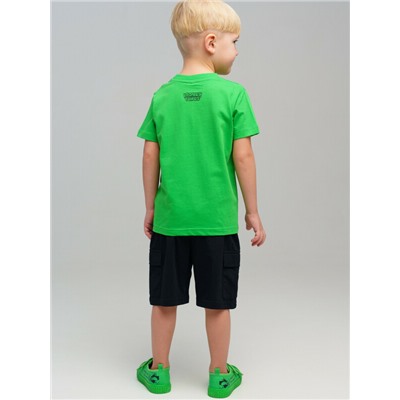 Комплект трикотажный для мальчиков: фуфайка (футболка), шорты