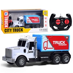 Машина "Контейнер" р/у, 27 MHz, в коробке