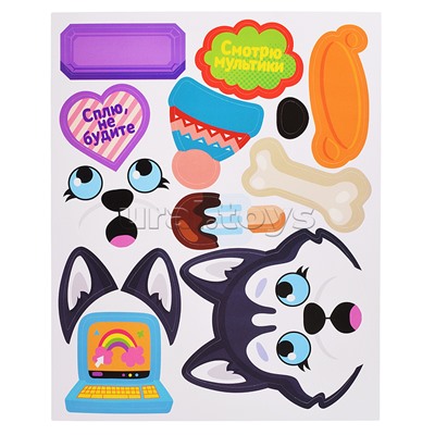 3Д аппликация. 3D-таблички на дверь. Классные собаки