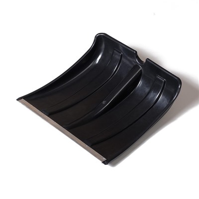 Ковш лопаты для уборки снега, 380×360 мм, пластик, оцинкованная планка, тулейка 30 мм, «Снежок»