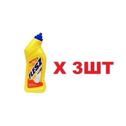 Flesz Гель для мытья туалета Лимон 1л 3шт