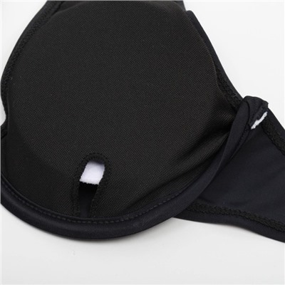 Купальник раздельный бельевой женский MINAKU, размер 48, чёрный