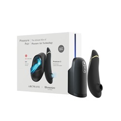 Набор для пар Pleasure Pair: мастурбатор ARCwave Ion и стимулятор Womanizer Premium 2