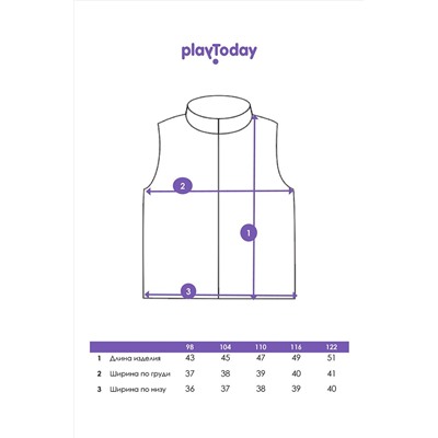 Жилет PLAYTODAY, 1088969