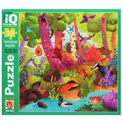 IQ Пазл 30 "Прятки в лесу" 3+