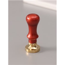 Печать для сургуча с пластиковой ручкой «Сетка с бантиками», 6.3×2.5×2.5 см