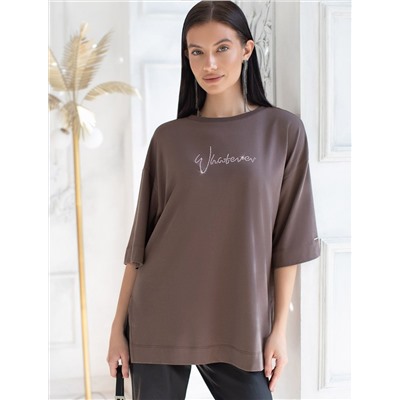 VILATTE Футболка D49.125