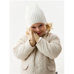 Шапка детская, цвет молочный, размер 52-54