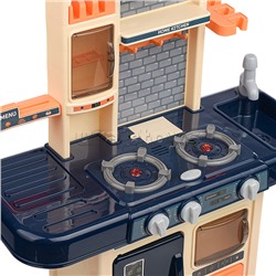 Игровой набор кухня "Время игры"  цвет синий, в коробке
