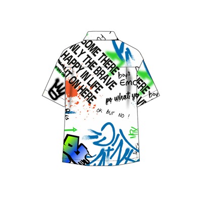 Сорочка текстильная для мальчиков