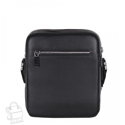Сумка мужская кожаная 2601H black Heanbag