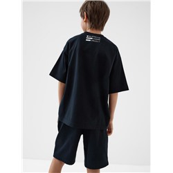 Комплект трикотажный для мальчиков: фуфайка (футболка), шорты