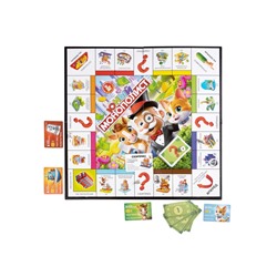 Игра настольная «Юный Монополист», 2-4 игрока, 4+