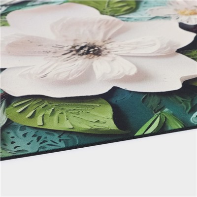 Коврик для дома «Доляна» Wild Flora, влаговпитывающий, 40×60 см