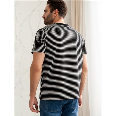 Футболка из премиального хлопка с эластаном