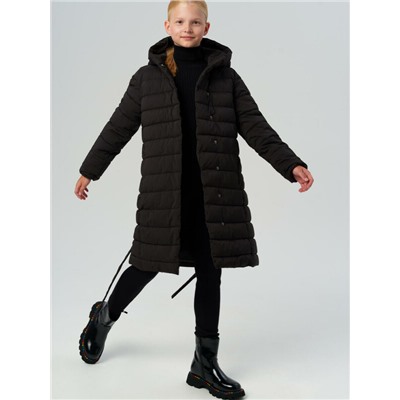 Пальто текстильное с полиуретановым покрытием для девочек