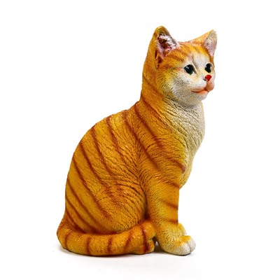 Садовая фигура из полистоуна «Кошка», 28×15×18 см
