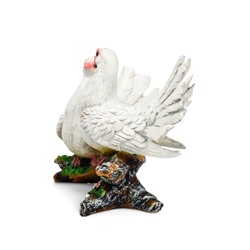 Садовая фигура из полистоуна «Голуби на коряге», 37×18×37 см