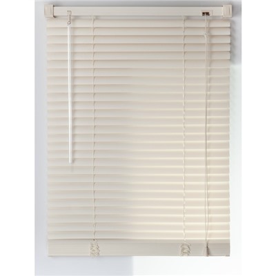 Жалюзи, пластик, 40×160 см, цвет ваниль