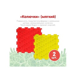 Модульный массажный коврик ОРТОДОН, набор №7 «Бодрость»