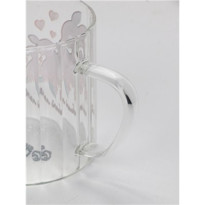 Кружка стеклянная «Любимой мамочке», 650 мл