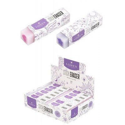 Ластик "STICK MAGIC SIGN" 65х15х15 мм LXESCL-MN LOREX
