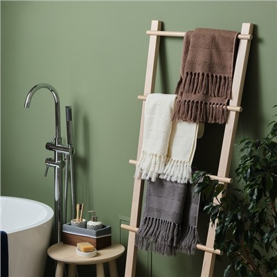 Полотенце для ног Love Life Turkish dream, 50×90 см, хлопок 100%, мокко