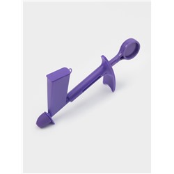 Инструмент для украшения торта бусинами, до 3 мм, пластик, фиолетовый