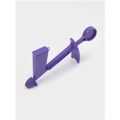 Инструмент для украшения торта бусинами, до 3 мм, пластик, фиолетовый