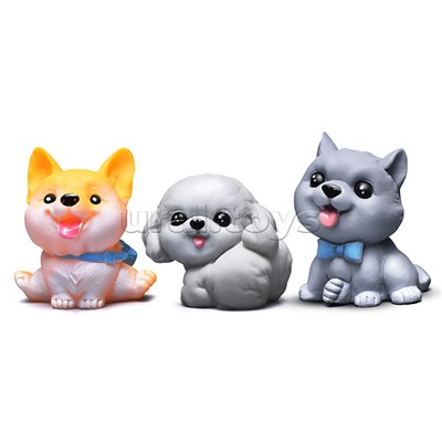 Набор игрушек для купания "Кошечки и собачки" в пакете