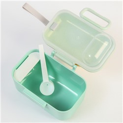 Контейнер для детского питания №2, 400 мл., бирюзовый