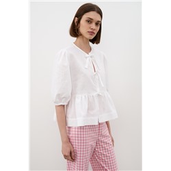 Блузка  B25 1_White/Белый