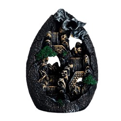 Подставка для благовоний TAKE IT EASY «Горы», набор благовоний конусы, стелющийся дым, 19×13×8 см