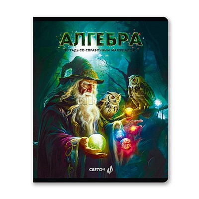 Комплект тетрадей 48л. клетка/линия со справоч. материал. "Остров легенд" 12 предметов