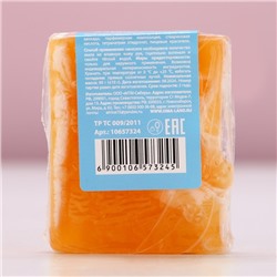 Мыло для рук ручной работы, 90 г, аромат снежной облепихи, Чистое счастье