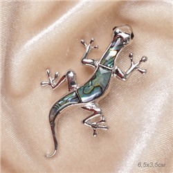 Брошь Ящерица 6,5 см / GM310 /уп 36/