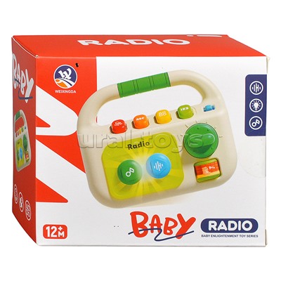 Игрушка развивающая "Музыкальное радио" в коробке