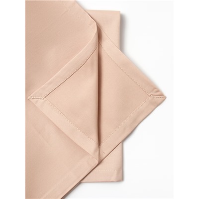 Набор сервировочных салфеток с декоративными кольцами Этель Base 40×40 см - 2 шт., 100% хлопок