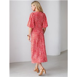 Платье женское красный