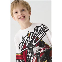 Фуфайка трикотажная для мальчиков (футболка) PLAYTODAY, 1239872