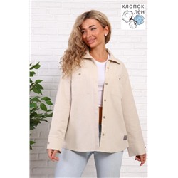 1069 Рубашка женская (Льняной)
