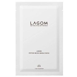 Lagom Пептидные патчи с микроиглами от морщин под глазами Peptide Micro Needle Patch